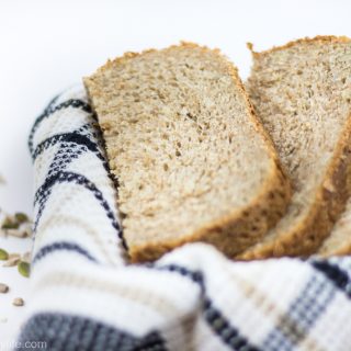 Best Vegan Sourdough Bread with the rye starter in Breadmaker